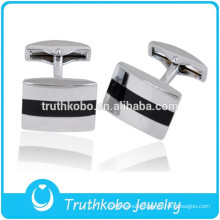 L-C0008 Wholesale Metal Cufflink Stainless Steel Silver Unique Mens Cufflinks